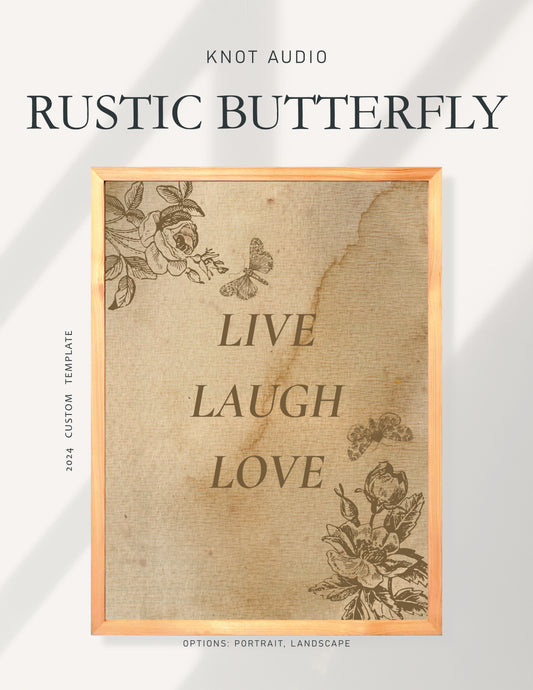 Rustic Butterfly