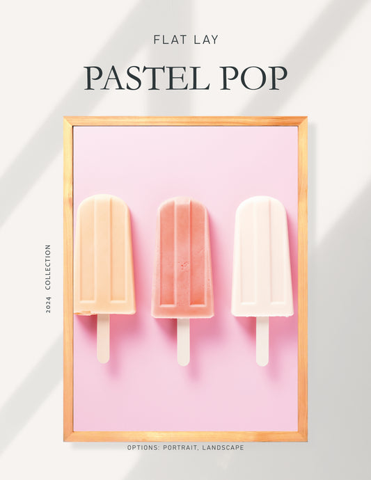 Pastel Pop by Flat Lay