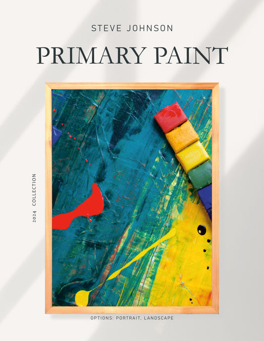 Primary Paint by Steve Johnson